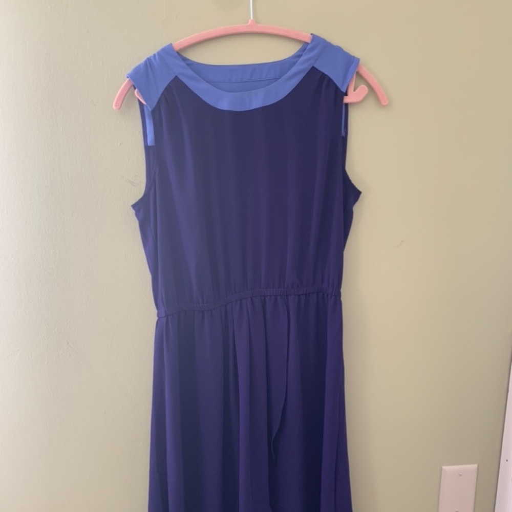 Purple Work Dress